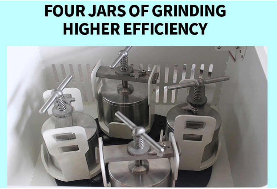 Планетарная шаровая мельница 8L с жидким азотом