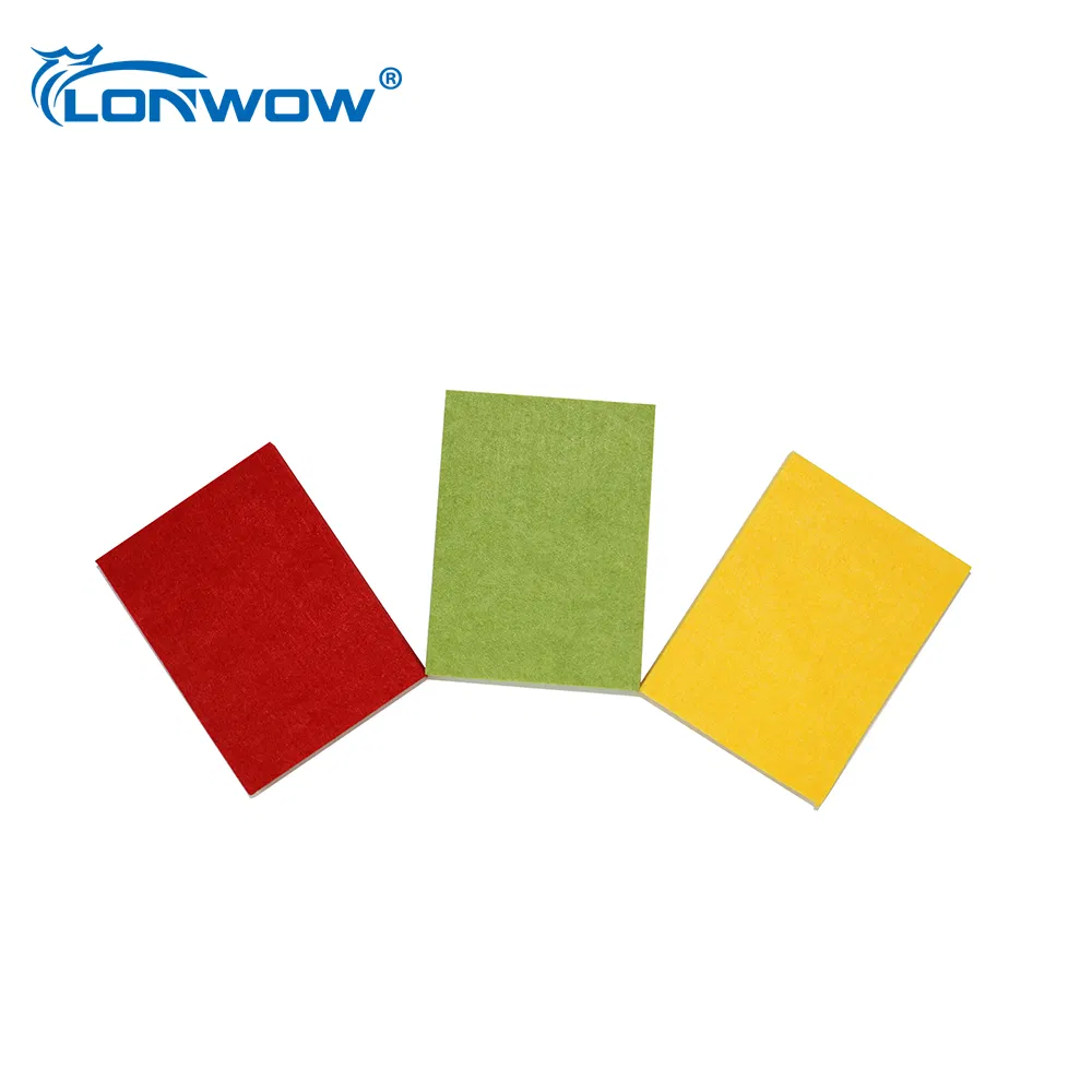 3D100% Pet Felt Polyester Fiber Acoustic Panel for Office/Home/Hotel