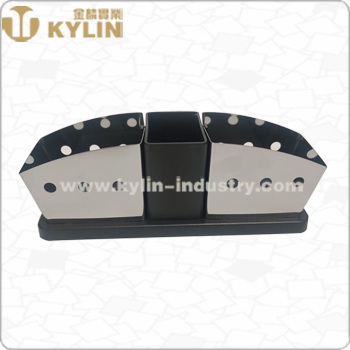 Premium Stainless Steel Bar Organizer with Function of Sugar Bag Tea Bag Holder