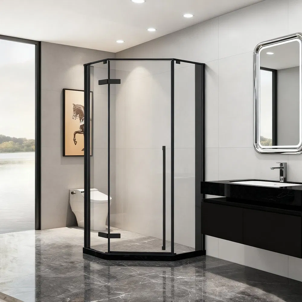 Classic Stainless Steel Shower Room Exclusively for Hotel Bathrooms