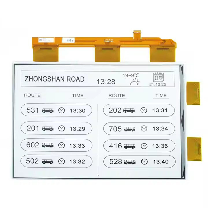13.3-дюймовый E-Ink дисплей 1600x1200, 6 цветов