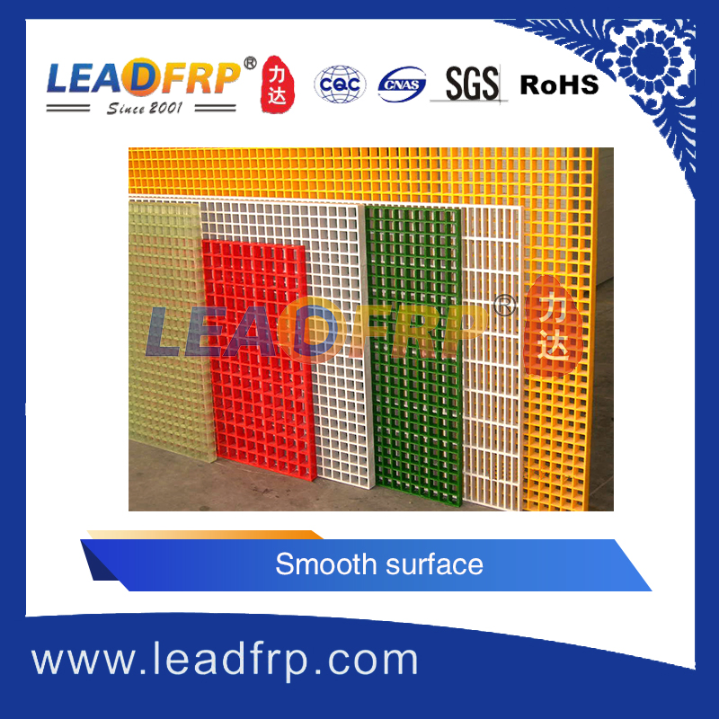 Industrial FRP Grating Panels for Chemical Plant Flooring