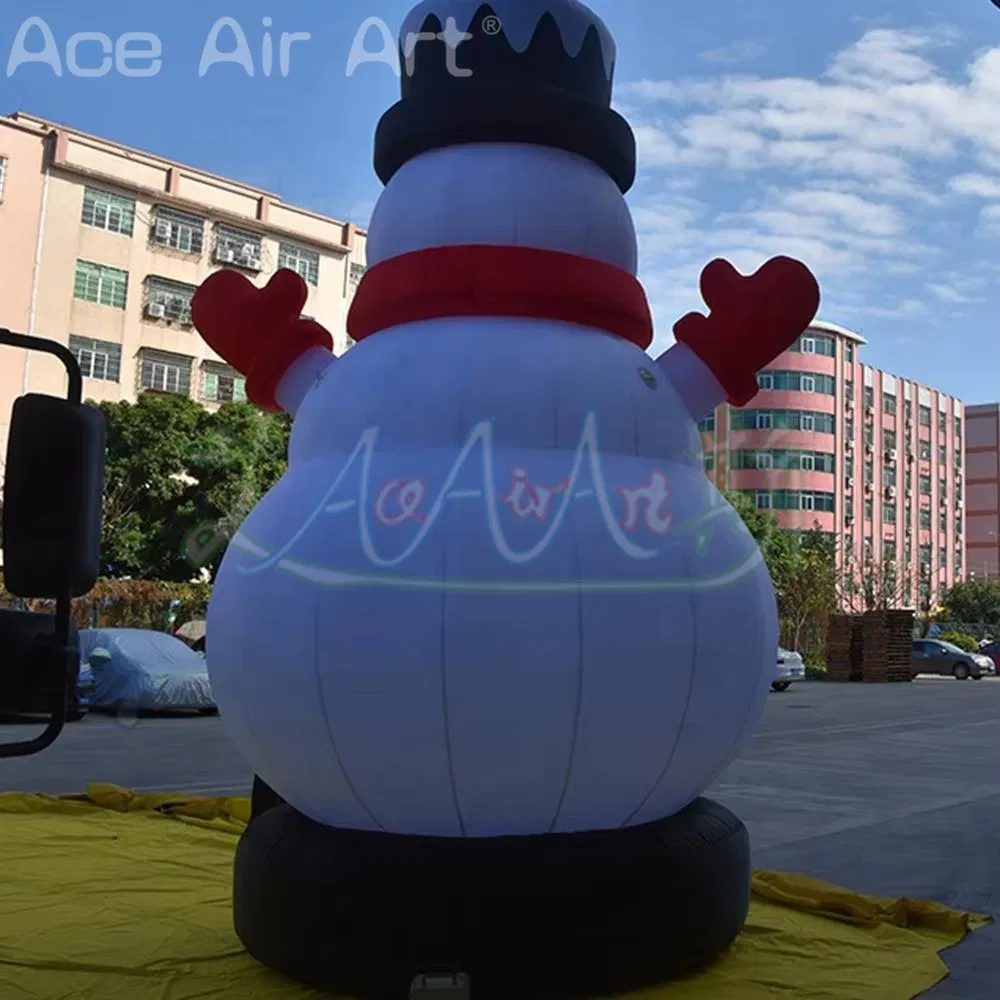 Outdoors Giant 6mh Inflatable Snowman for Merry Christmas Home Yard Garden Decoration