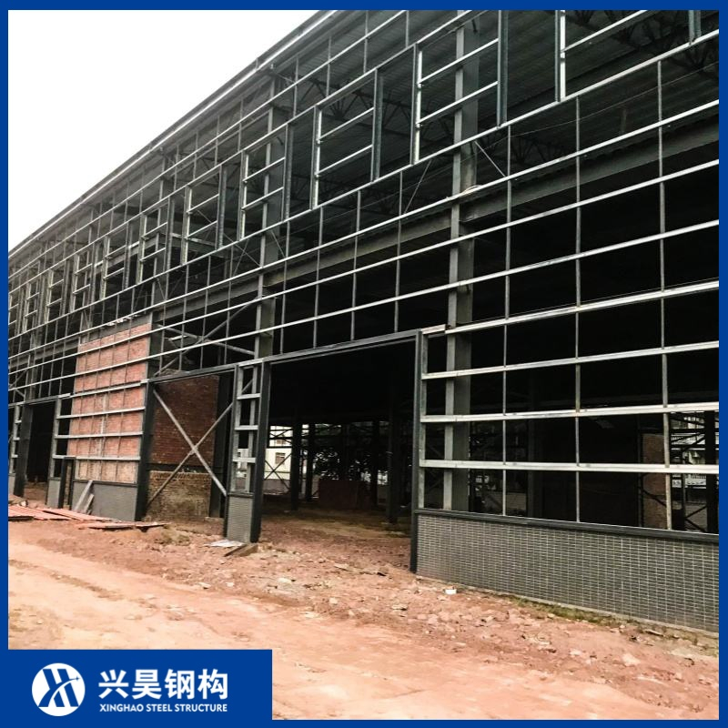 Customized Metal Prefab Prefabricated House Modular Building Steel Construction Structure for Warehouse Garage Station Stadium and Industrial Workshops