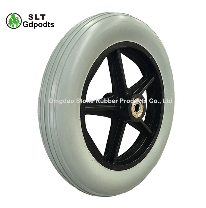 8 Inch Front Wheelchair Wheels PU Foam Wheels Furniture Wheel