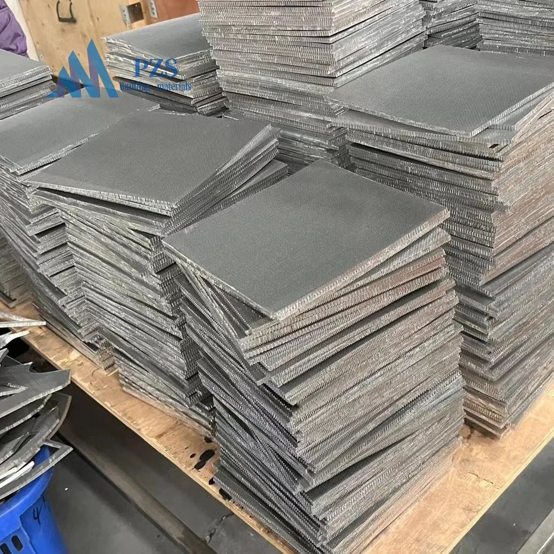 Factory Wholesale Aluminum Honeycomb Core and Aluminum Honeycomb for Doors and Deflector Aluminum Honeycomb
