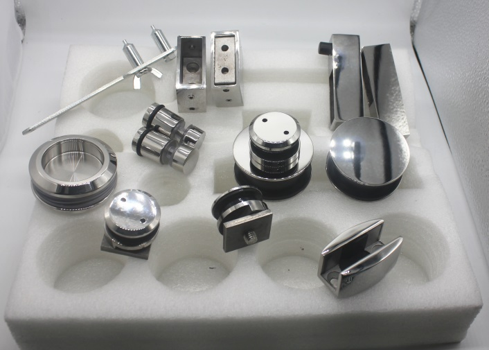 Bathroom or Office Roller System Easy Slide Door Wheel Set