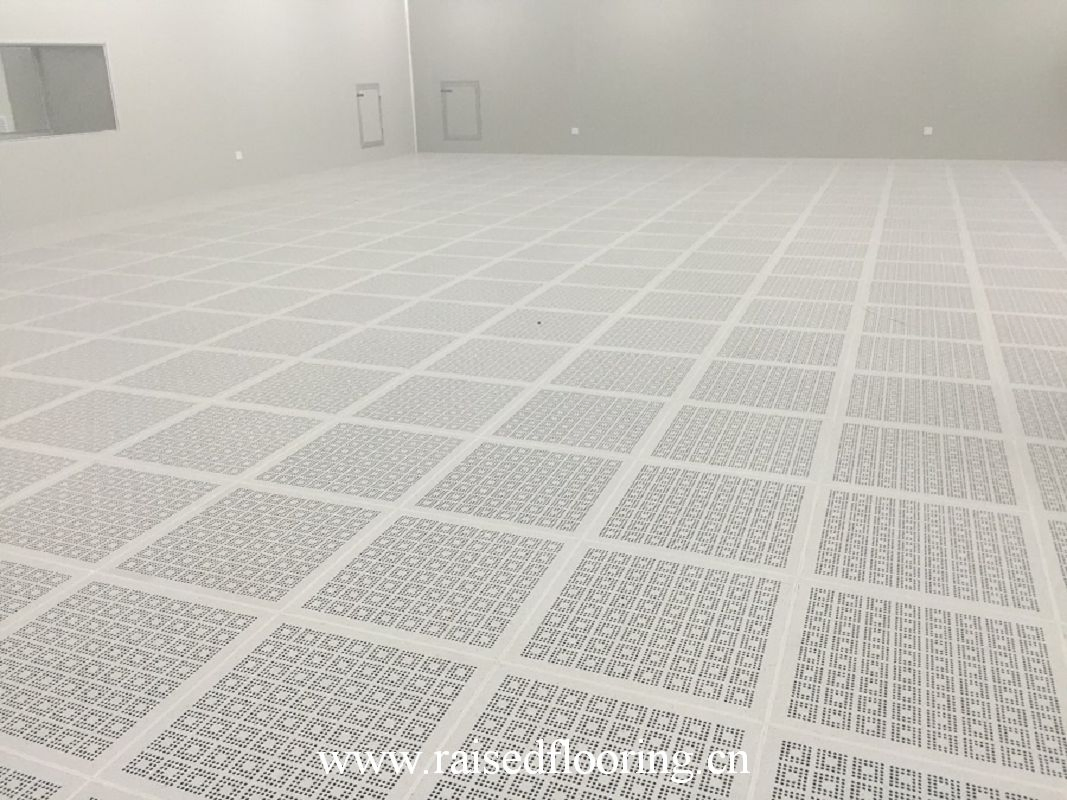 All - Steel Perforated Anti - Static Raised Floor with 21% Perforation Rate