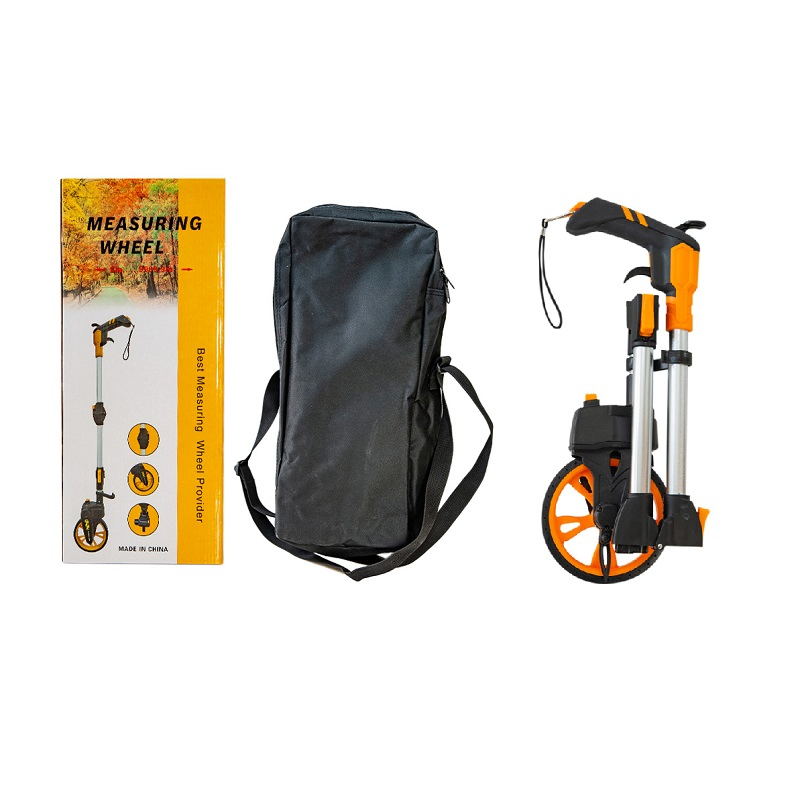 Rolling Road Distance Measuring Wheel Gz11 (mechanical counting, foldable)