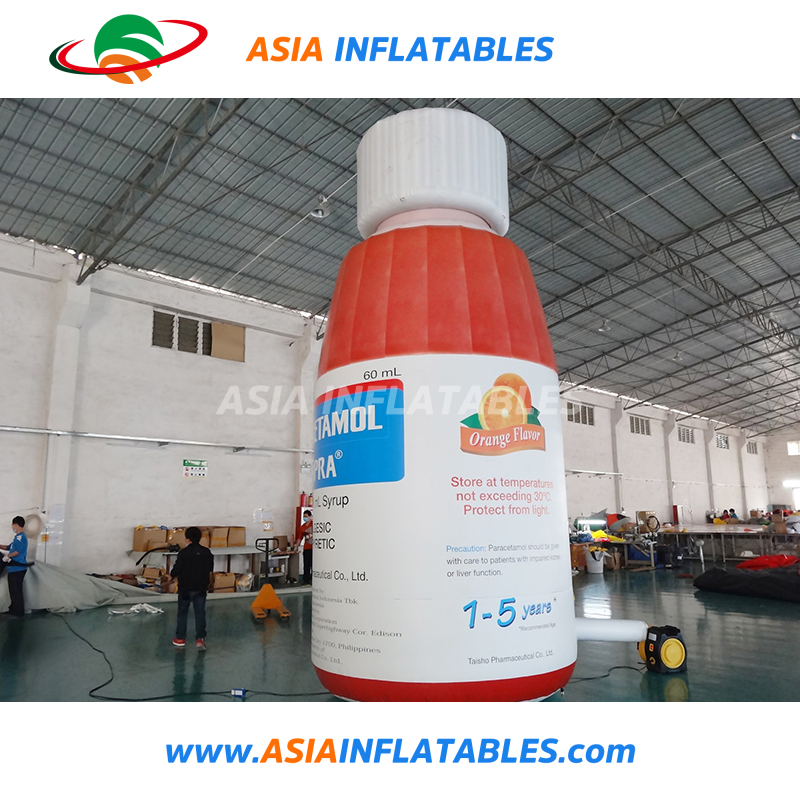 Inflatable Advertising Bottle, Inflatable Promotion Product Model, Inflatable Drink Bottle