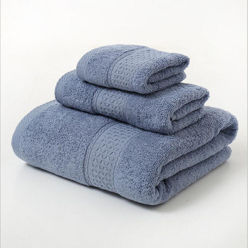 Best Sales Terry Cotton Bath Towels Set for Beauty and Wellness Center