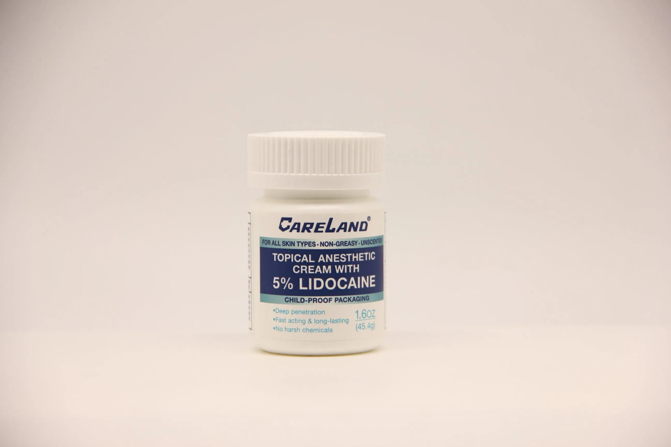OEM Factory Wholesale OTC 45.4G 5% Lidocaine Numbing Cream for Pain
