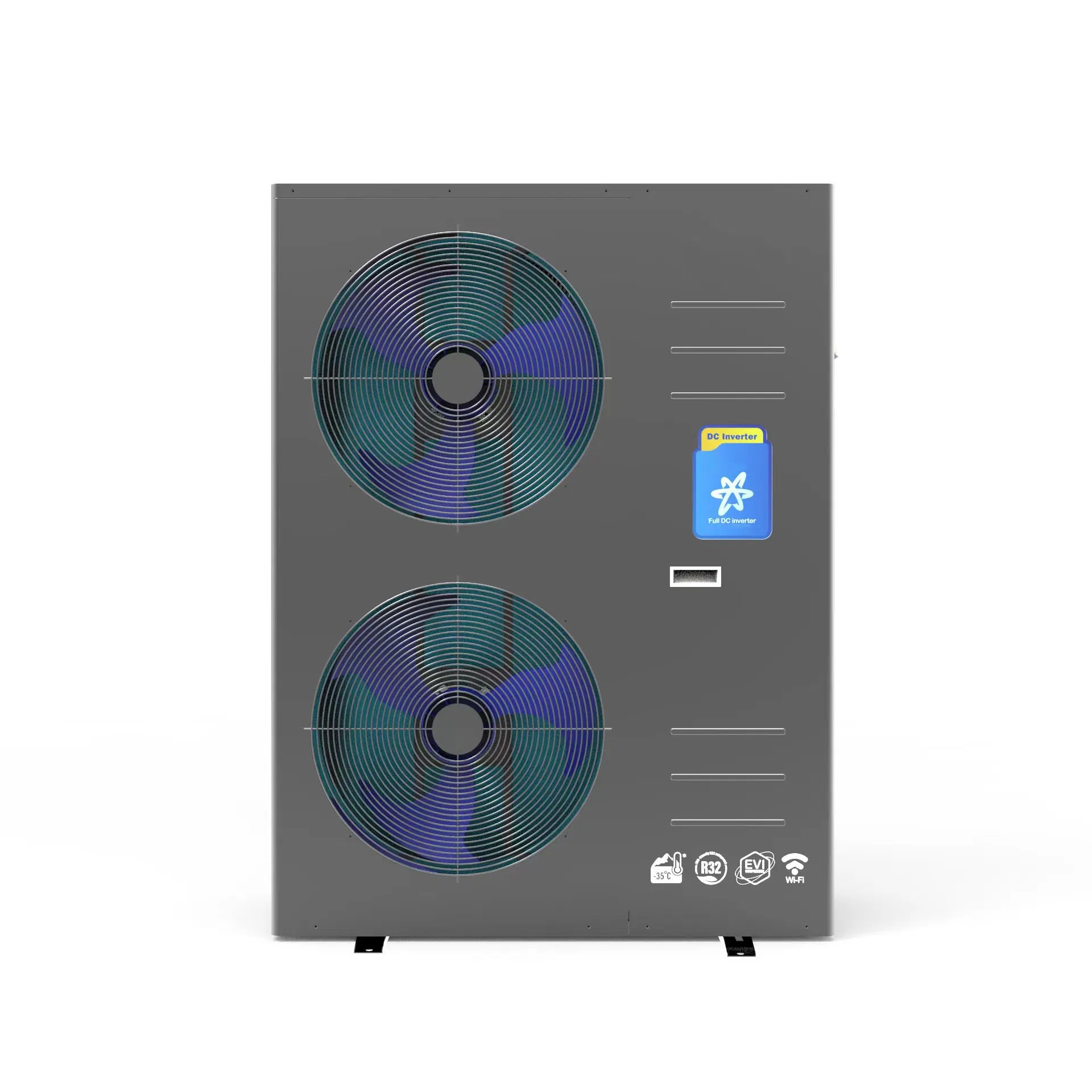 European Market Hot Selling 30kw R32 ERP a+++ Split Air to Water Evi Dhw China Wall Mounted Heat Pump for Heating