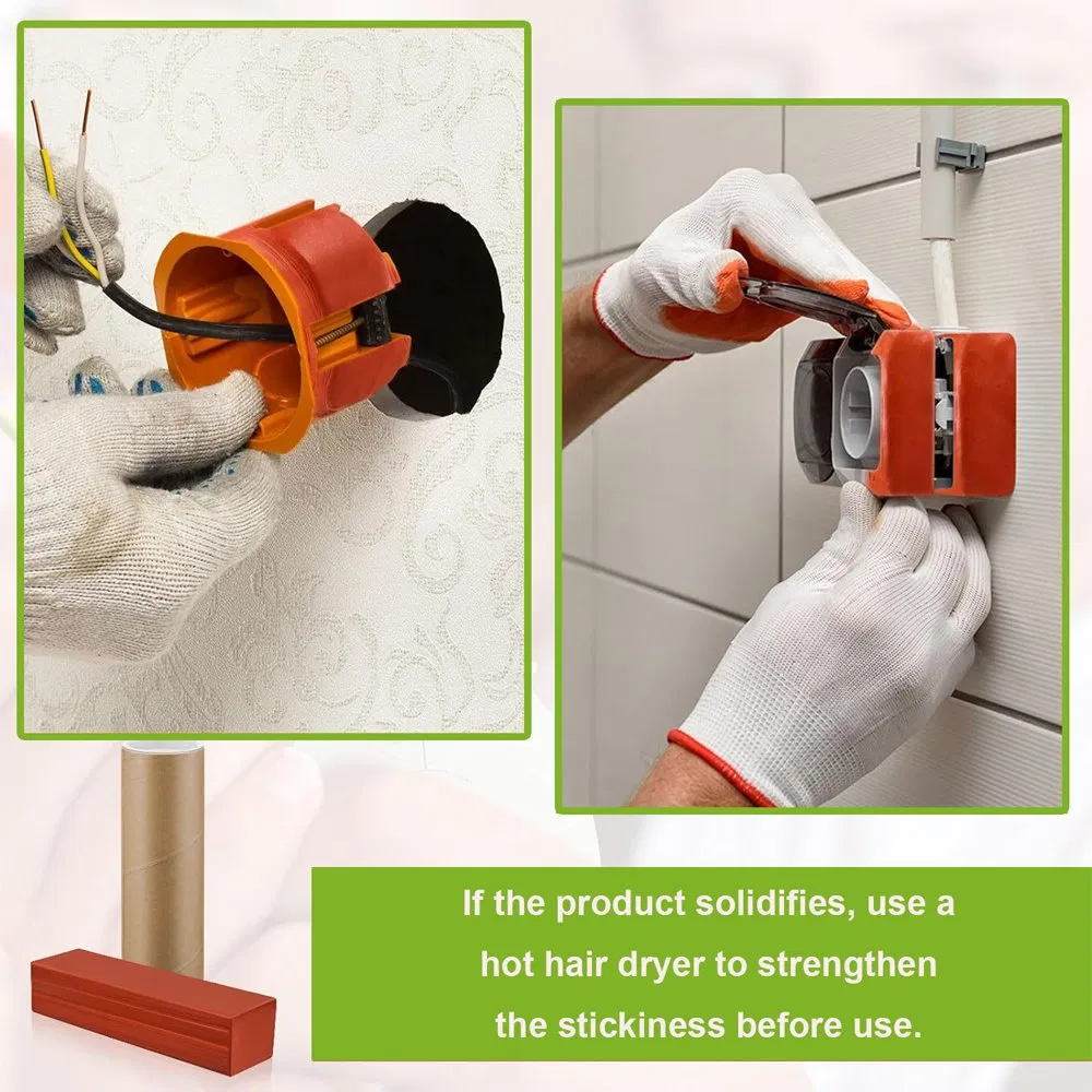 Fire Sticker Putty Pad Intumescent Material Fire Resistant Intumescent Putty Pad