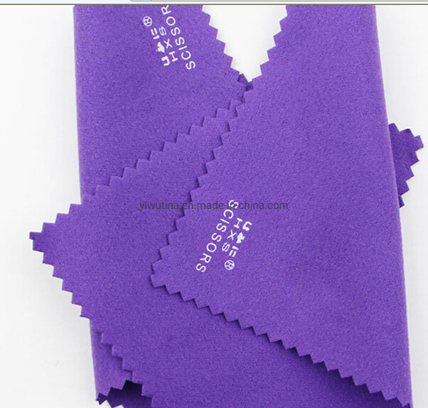 Custom Jewelry Microfiber Polishing Cleaning Cloth with Logo