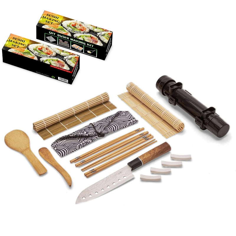 10PCS 12PCS Sushi Making Set Rice Ball Maker Sushi Making Kit for Beginners