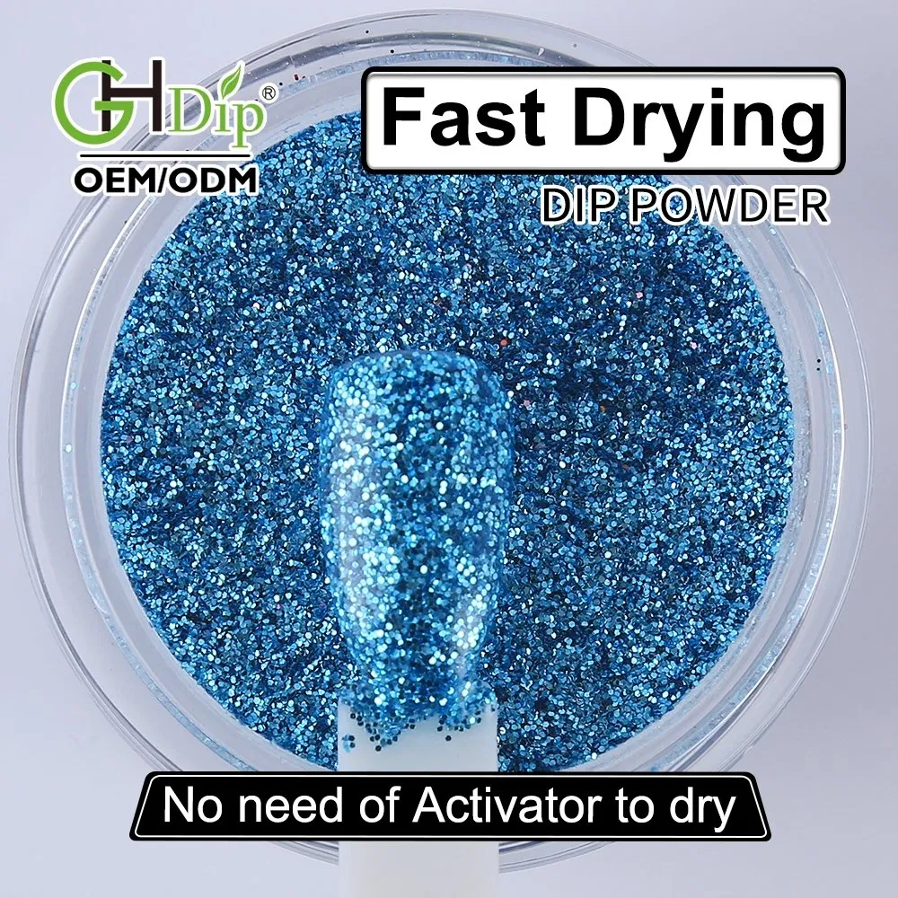 1000 Colors Acrylic Nail Dipping Powder Fast Drying Within 5s