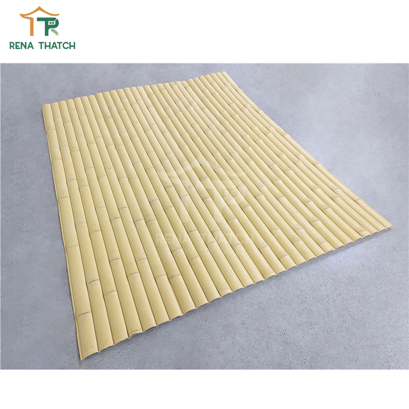Class a Fire Resistant Plastic Bamboo Fence Artificial Bamboo Panels Artificial Bamboo Cladding