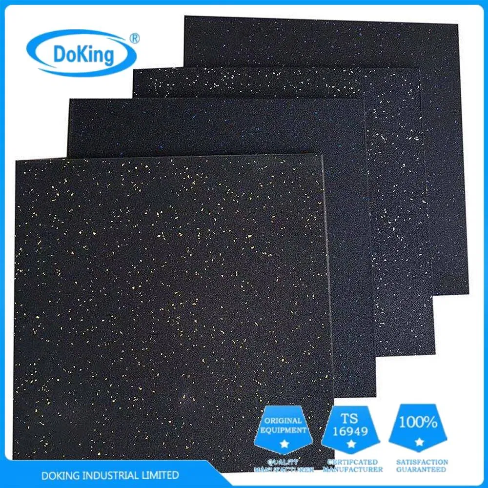 Anti-Slip Rubber Flooring for Playground Outdoor Rubber Floor Mat