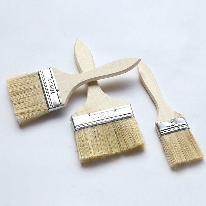 Кисть малярная деревянная профессиональная