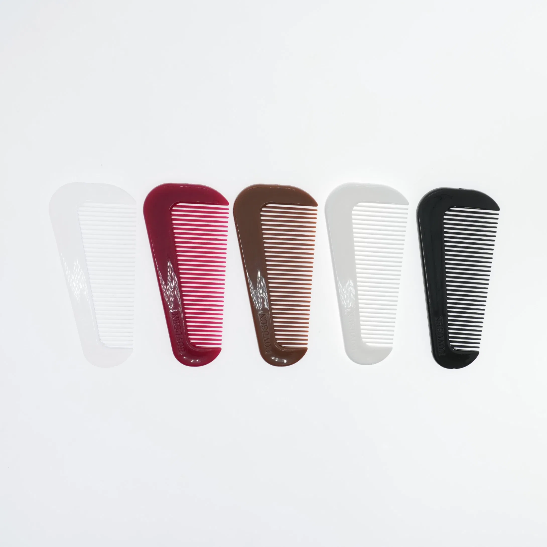 Home Hair Comb Wheat Straw Salon Hairdressing Brush Small Teeth 07