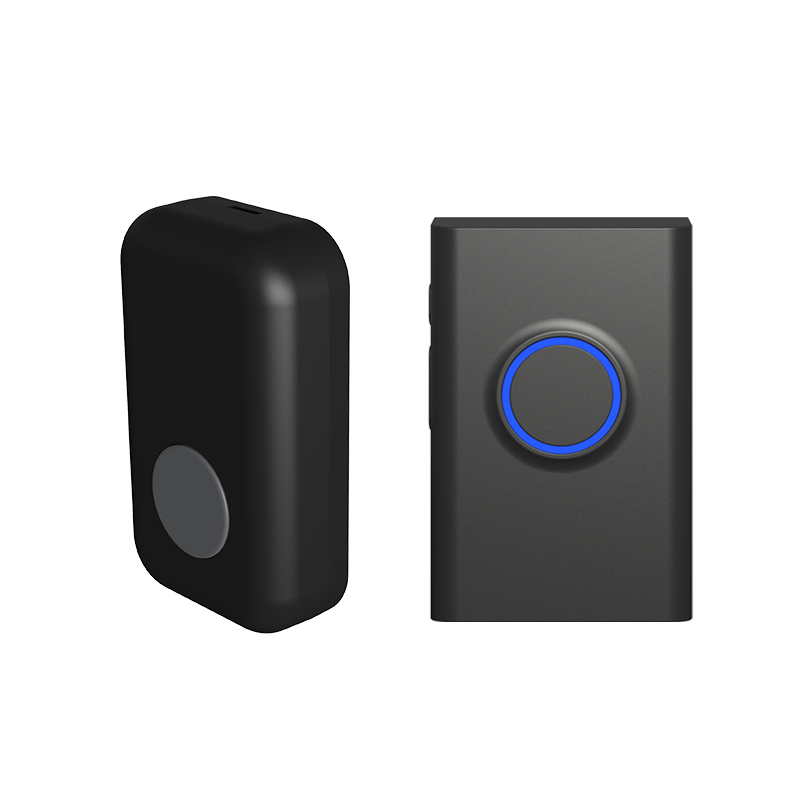 Wireless Battery Doorbell with Plug-in Receiver