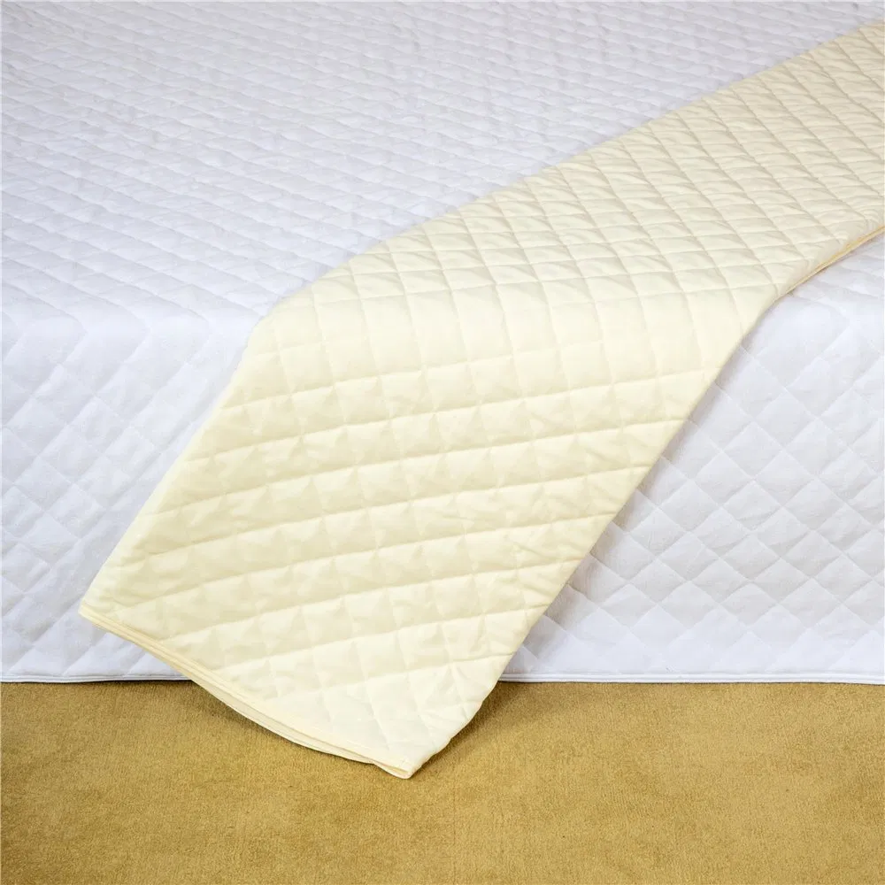 Quilted Coral Velvet Watreproof Mattress Pad Mattress Cover Noiseless Soft Washalbe Elastic