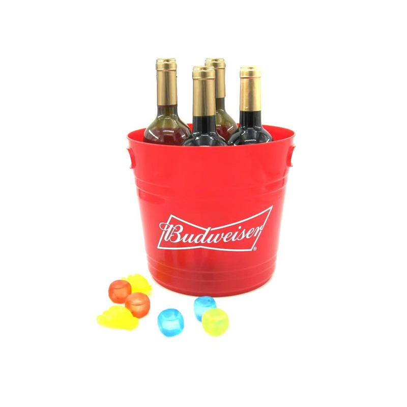 Большой пластиковый ледник для напитков, круглый