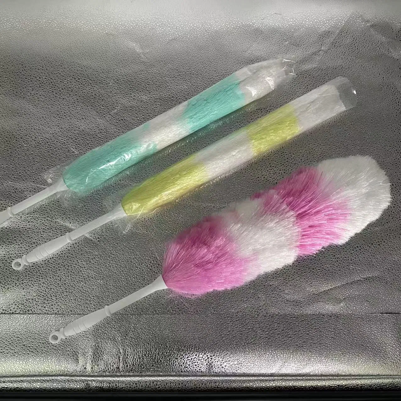 Magic Cleaning PP Flexible Long Soft Feather Duster Colorful Cleaning Dust Dusters