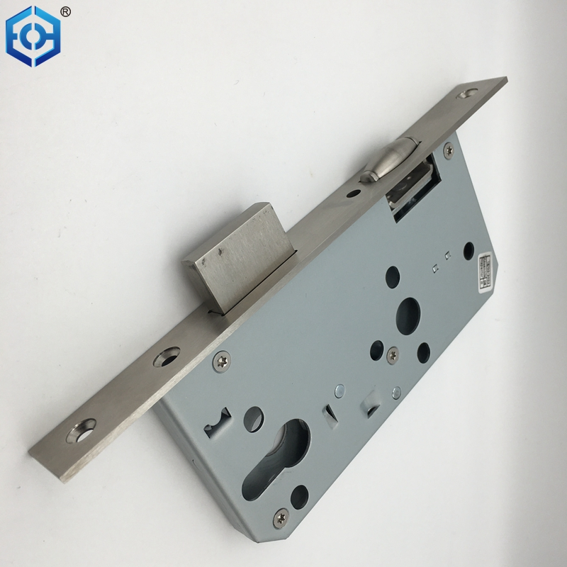 Guangdong CE Euro Profile Cylinder Lock Body Mortise Lock with Roller Latch