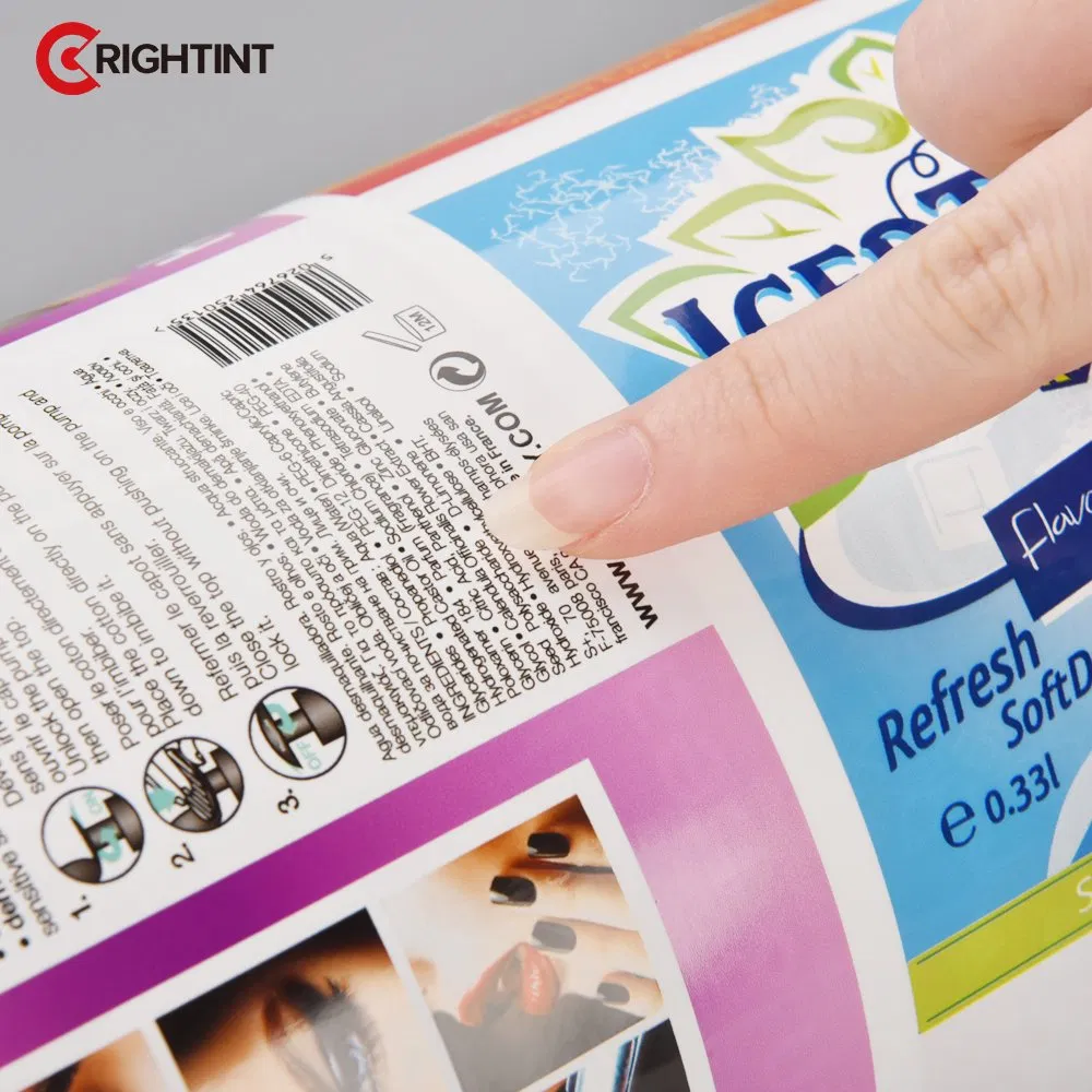 Glossy White BOPP Film for UV Inkjet Outdoor Label Adhesive Vinyl