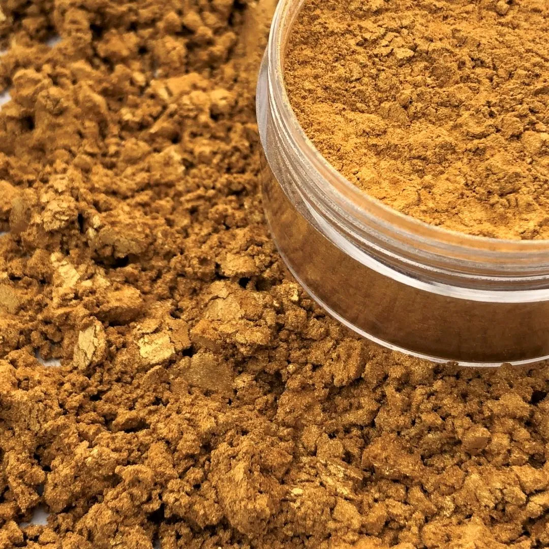 Eyeshadow Shiny P826hot Sale Effect Pigments for Cosmetic Raw Material Professional 326 Gold Satin