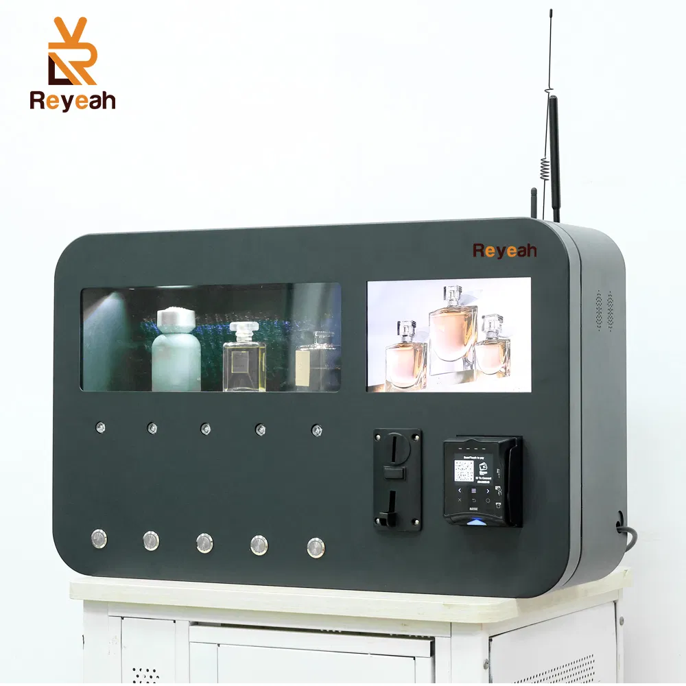 Automatic Mini Smart Fragrance Bottle Mist Splash Perfume Wall Mounted Perfume Spray Vending Machines with Tester