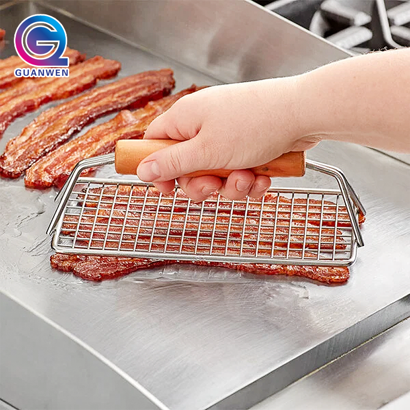 Kitchen Tools & Gadgets BBQ Bacon Press Hamburger Patty Maker Press Machine