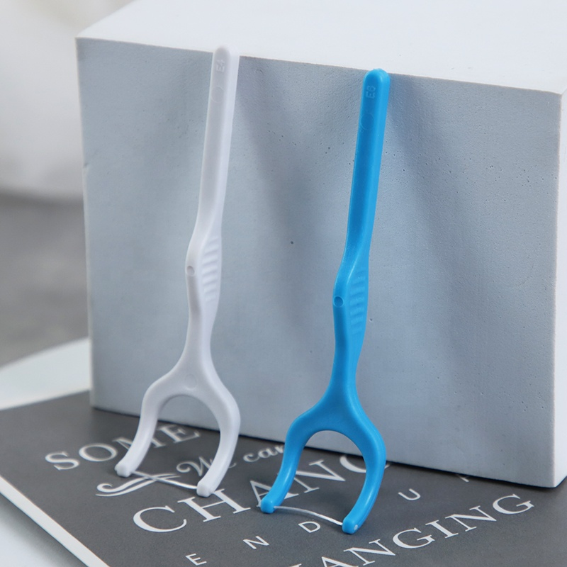 Enhanced Durability Cutting Edge Manufacturing Plastic Biodegradable Dental Adult Toothpicks Floss