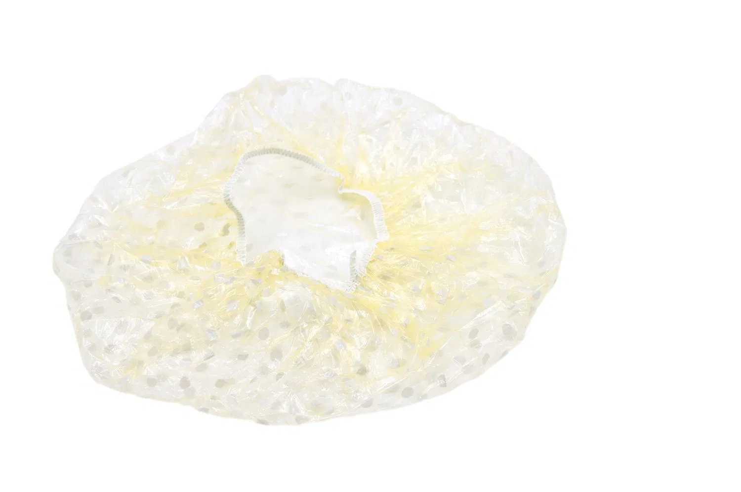 PVC Black Double Shower Cap