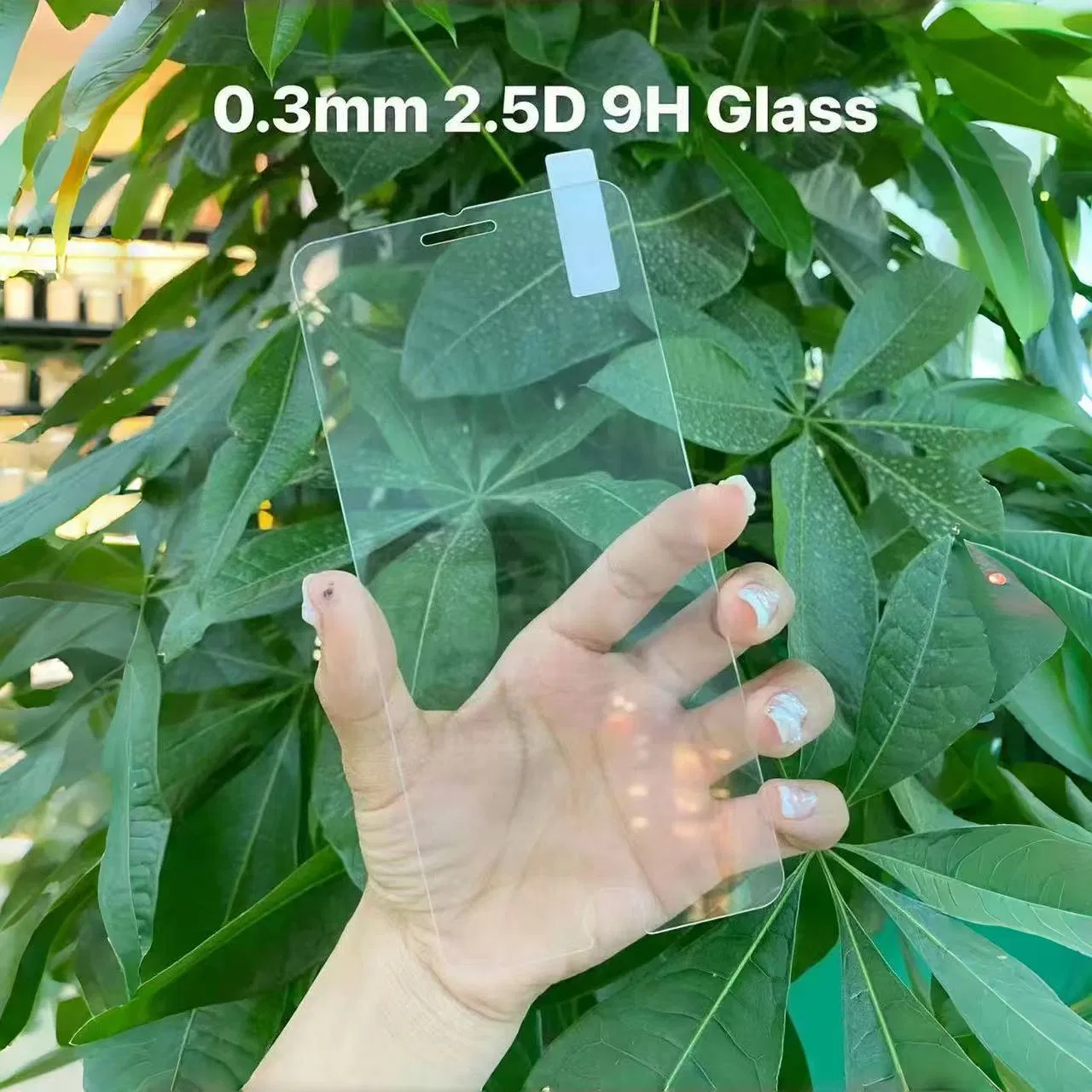 Защитная плёнка 2.5D 9H для iPhone и Samsung