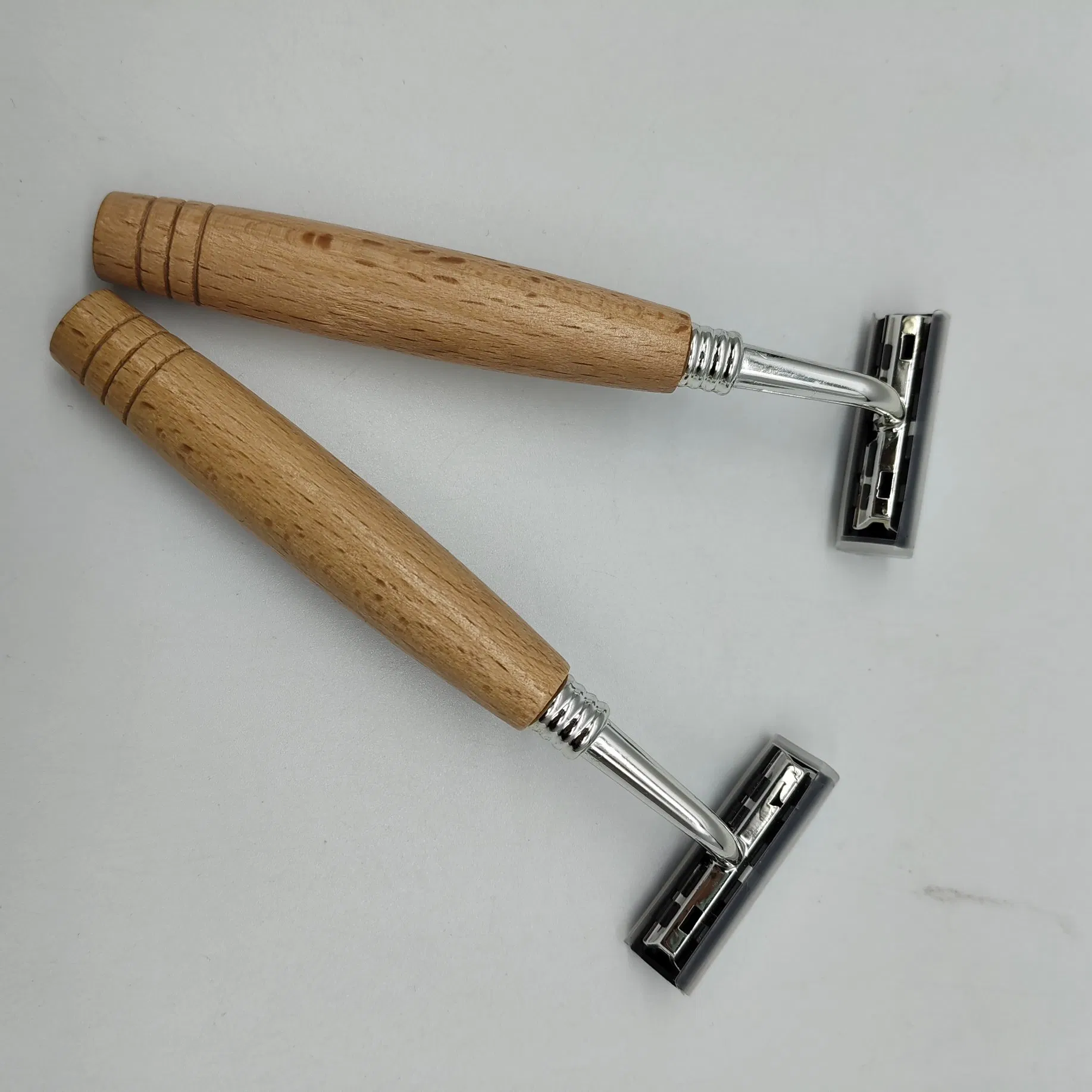 High Quality Environmental Protection Wooden Razor Disposable Safety Shaving Razor