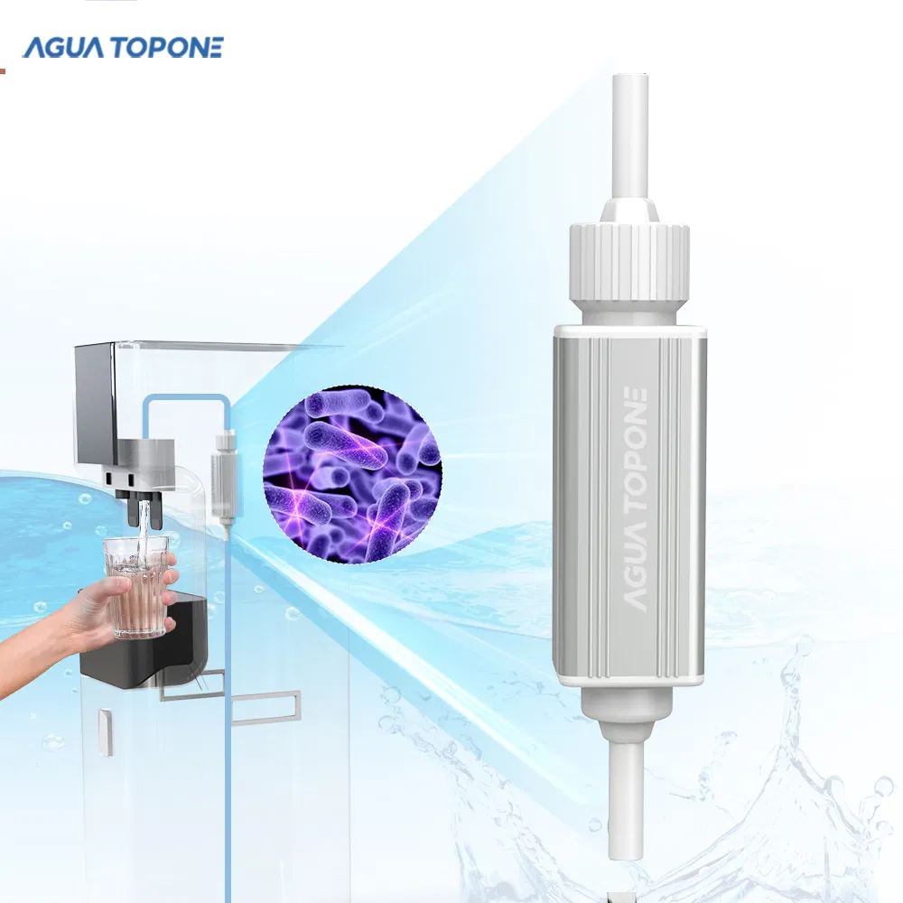 UVC LED Water Sterilizer Pou 4.8W 1gpm Drinking Water Treatment UV Water Purifier