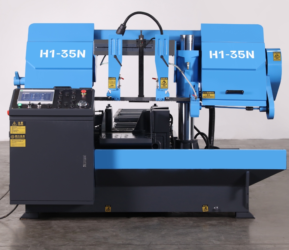 Ленточная пила по металлу отрезная промышленная