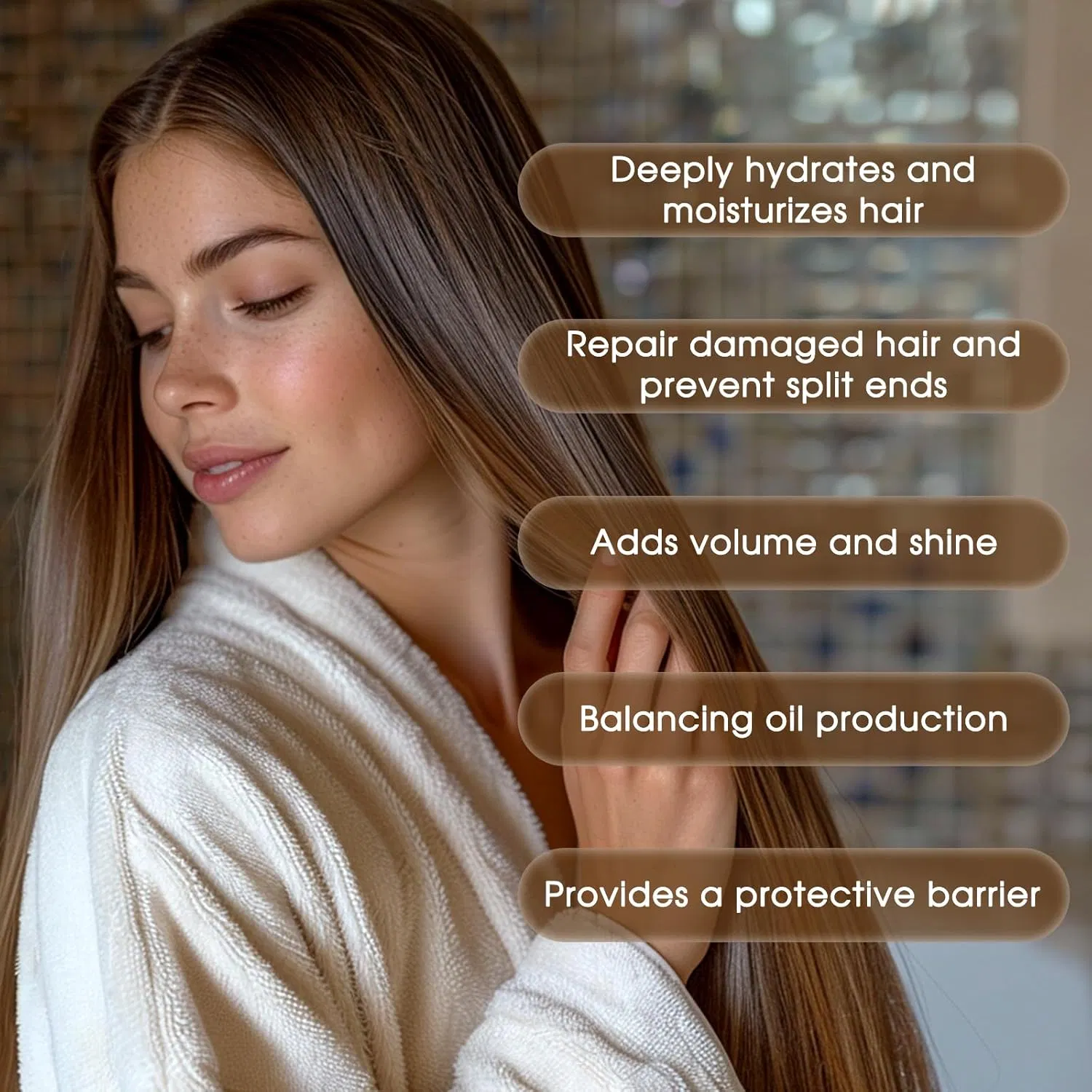 OEM Beauty Products Natural Hair Care Moroccan Oil Hair Treatment Mask Product