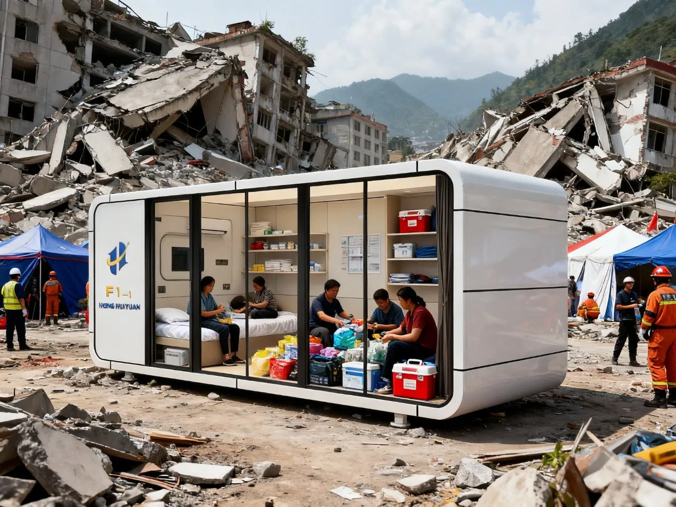 Capsule House for Urban Micro Living Patented Modular System Model U200