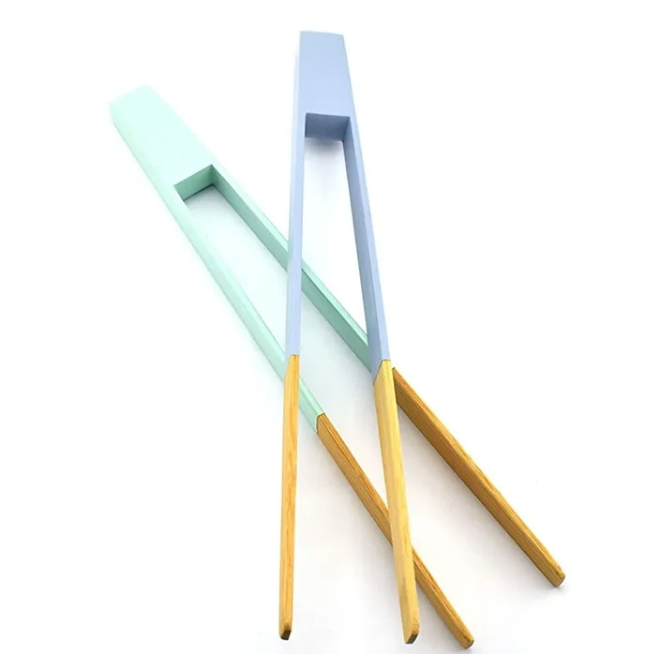 Wooden Silicone Bread Cake Baker Pan-Fry Spatula