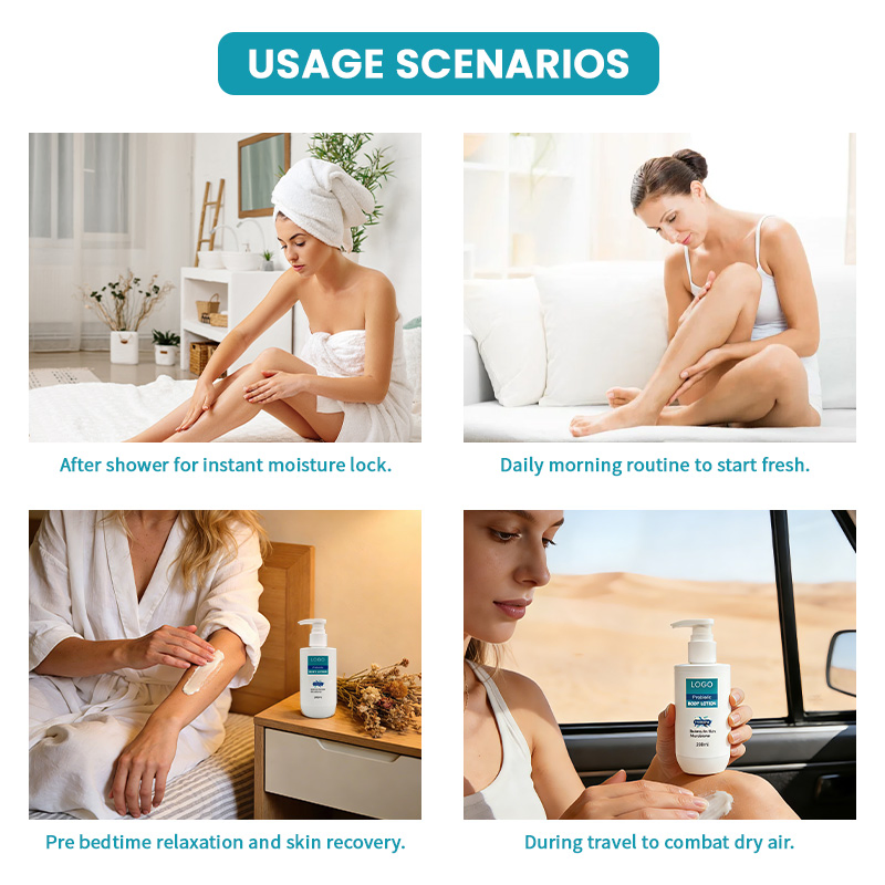 Moisturizing Soothing Gentle Lotion Nourishes Dry Skin Prebiotic Body Lotion