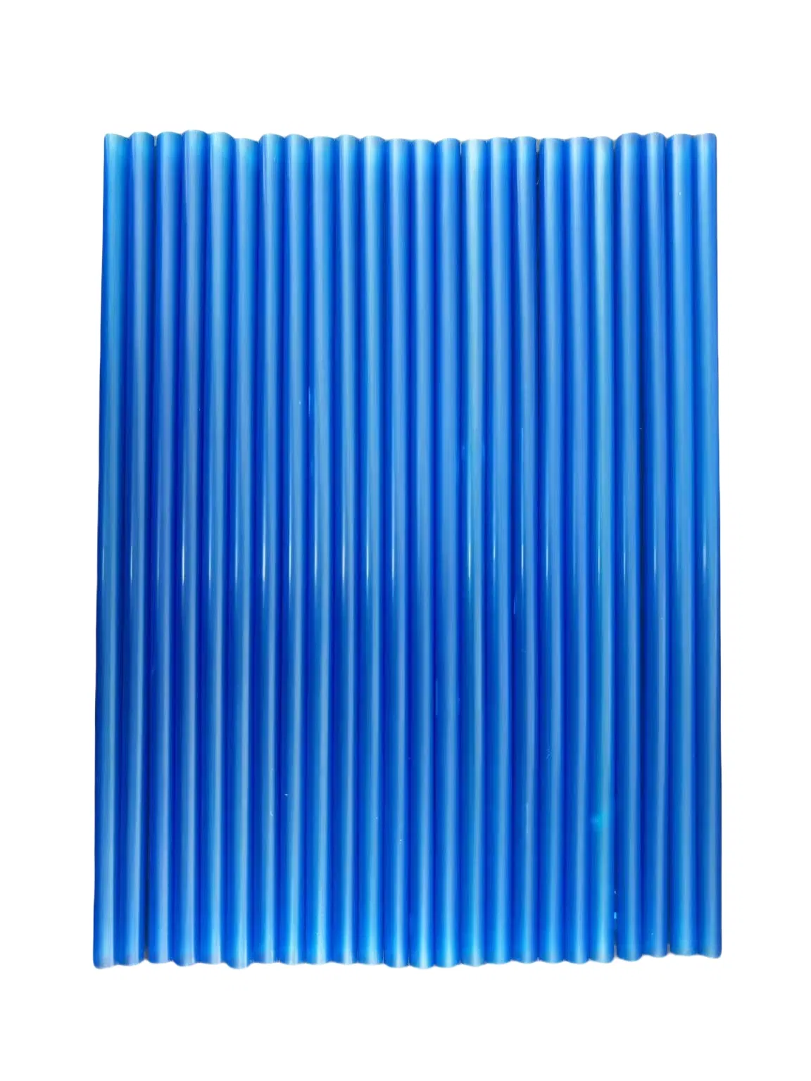 Polypropylene Deep Blue Plastic Straight Inflexible Drinking Straw for Coffee Milk Pop and Tea Drinking on Party Feast Bar and Home