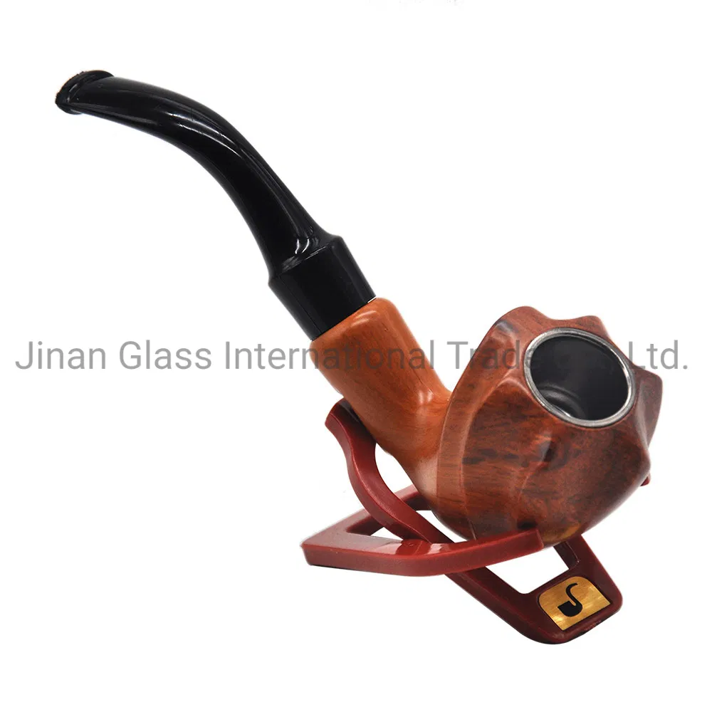 New Durable Wooden Enchase Smoking Pipe Tobacco Cigarettes Cigar Pipes Gift