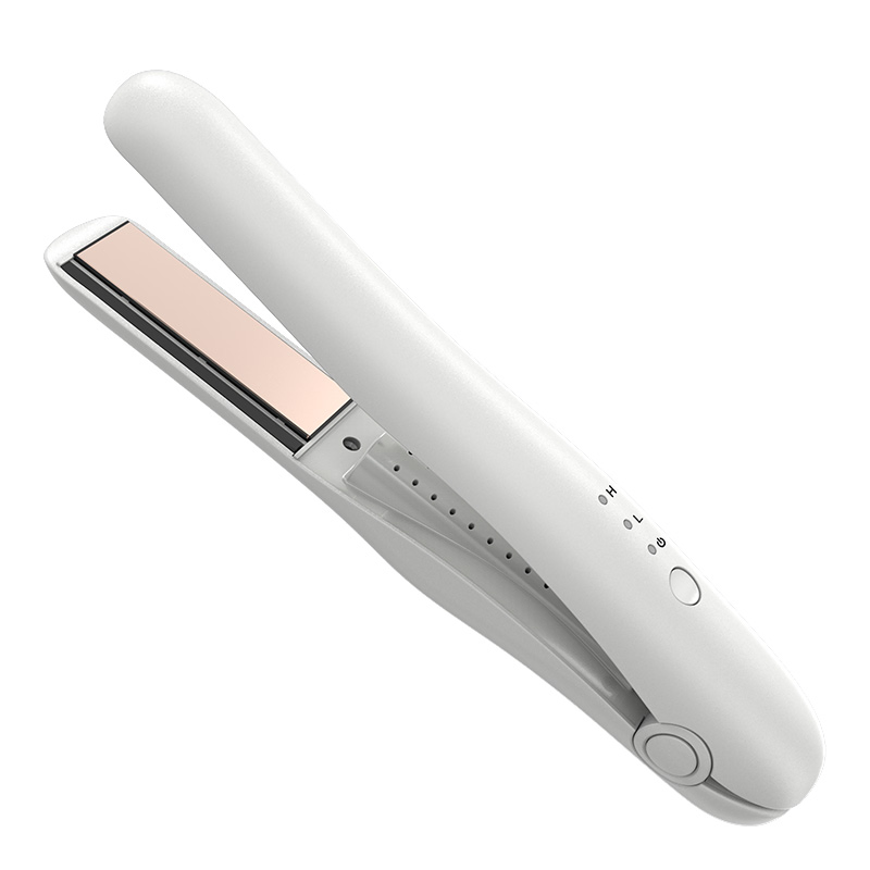 Rechargeable Portable Wireless Straightener and Curler USB Flat Iron