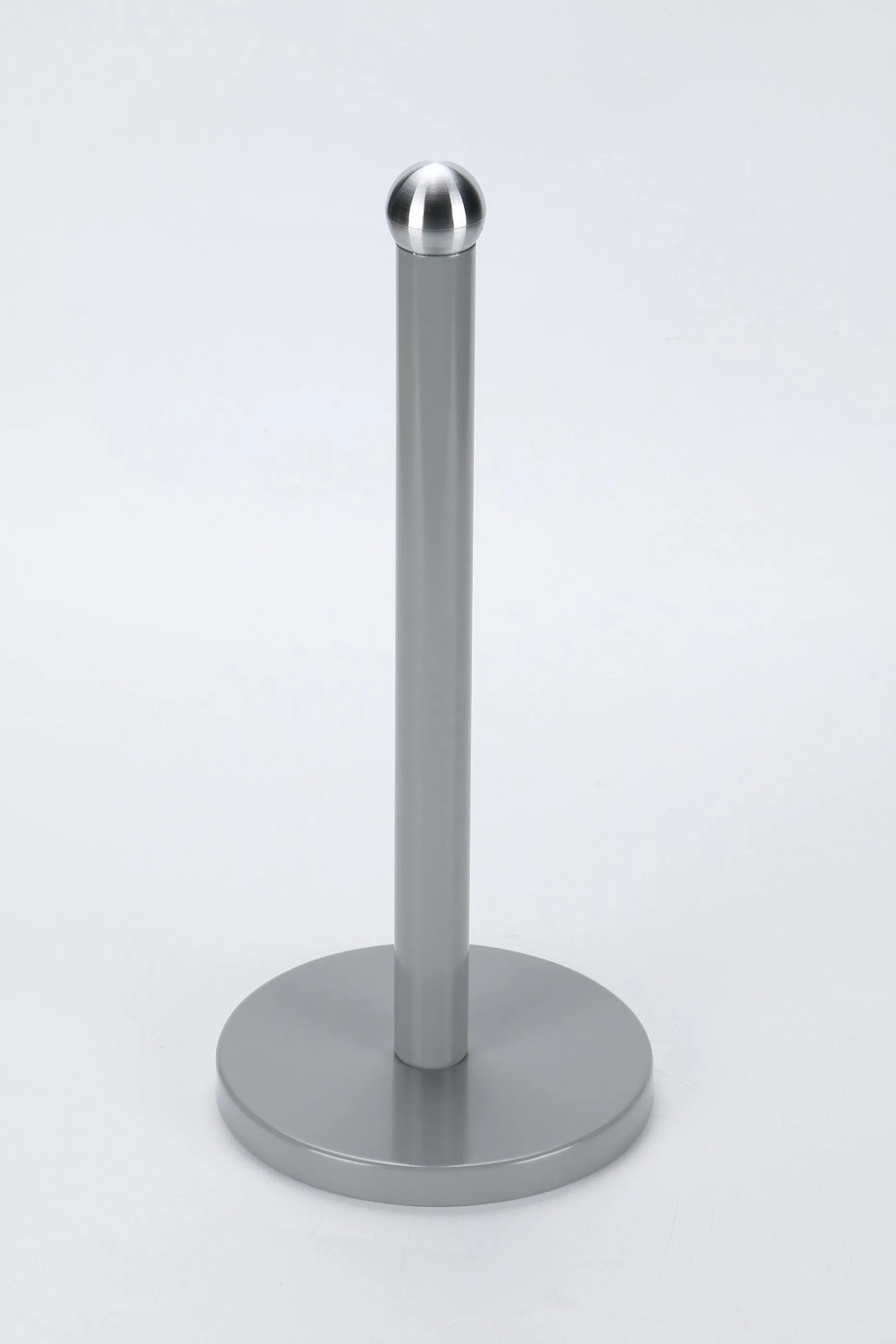 Modern Freestanding Kitchen Roll Holder Polishing Stainless Steel Paper Towel Holder