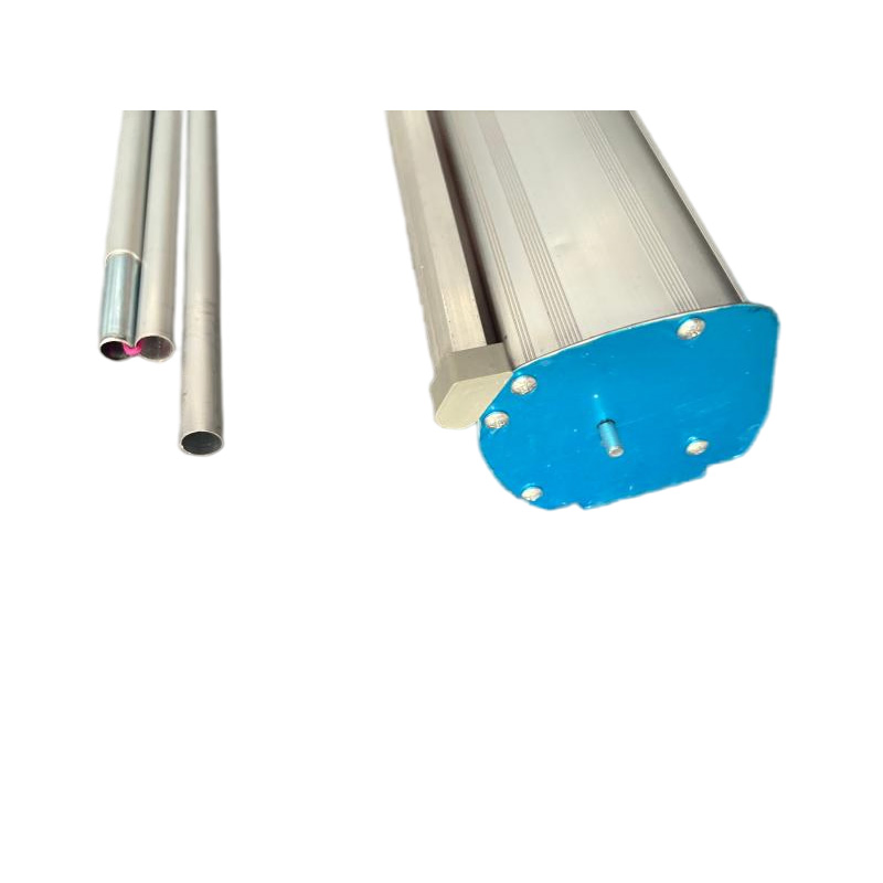 Customized Logo Aluminum Pull up Stand Exhibition Display Scroll Banner