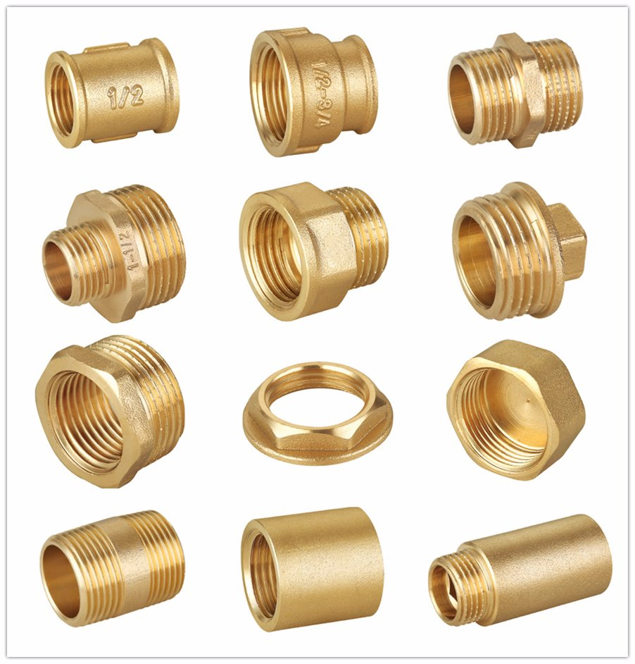 Furniture Hardware Customized Brass Nipple Fittings